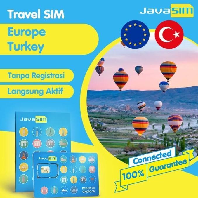 Case- Sim Card Turki Eropa Unlimited | Europe Turkey Sim