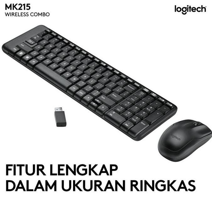 Logitech MK215 Wireless Keyboard Mouse