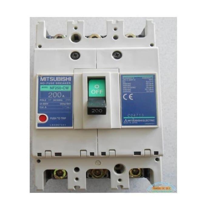 NFB/MCCB MITSUBISHI NF250-CW 200A 3P