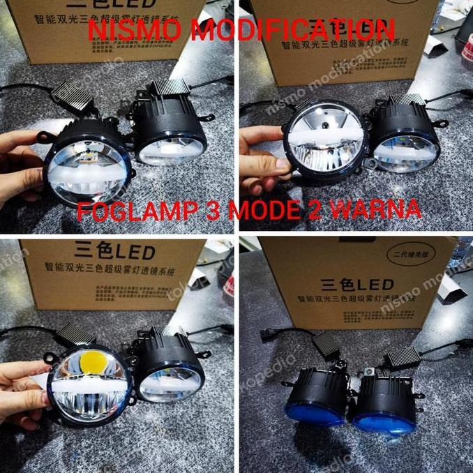 foglamp led 3 warna xpander foglamp led xpander fog lamp xpander