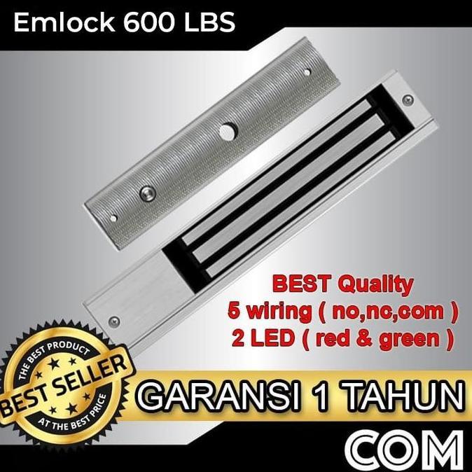Emlock Magnetic Lock door Emlock 600LBS with LED