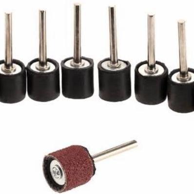 BATANG DRUM KECIL 6.35MM 1/4 INCH AMPLAS RING BOR GERINDA AS MANDRELL
