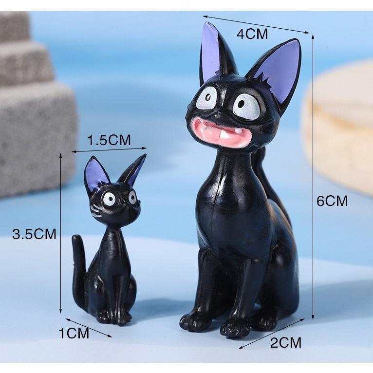Jiji Kiki'S Delivery Service Cat Kiki Jiji Firgure Pajangan Dekorasi Resin Rumah Zakka Cod
