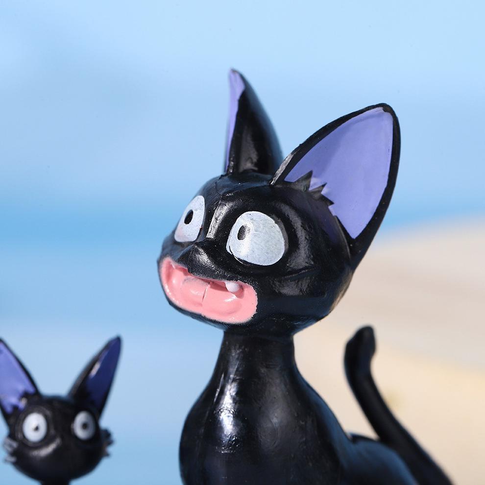 Jiji Kiki'S Delivery Service Cat Kiki Jiji Firgure Pajangan Dekorasi Resin Rumah Zakka Teruji Kualit