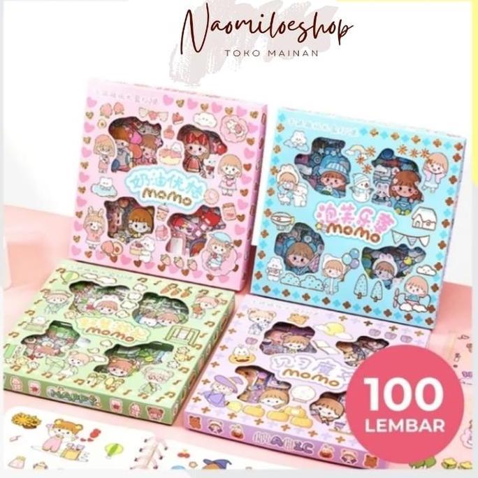 Well- Stiker Momo Sticker Pack Momo Stiker Aesthetic Lucu