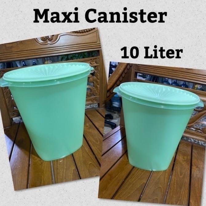 * TOPLES BESAR / TEMPAT SNACK TUPPERWARE MAXI CANISTER UKURAN 10 LITER ''