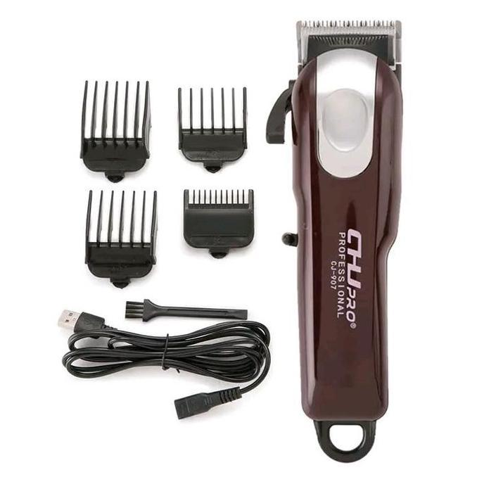 CHJ PRO HAIR CLIPPER CORDLESS MESIN CUKUR RAMBUT CORDLESS KUMIS