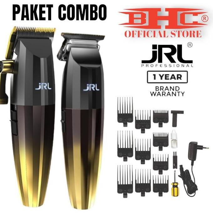 COMBO JRL 2020C & 2020T HAIR TRIMMER JRL  / MESIN PENCUKUR RAMBUT NON  CUKUR KUMIS BOX