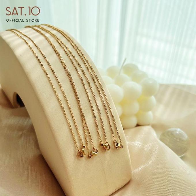 Tita- Sat.10 Kalung Alfabet Berlian Penuh - Kalung Rantai 26 Huruf Inggris Kalung Rantai Huruf Dimen