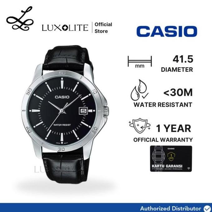 Watch- [Luxolite] Jam Tangan Casio Mtp-V004L-1A Mtp-V004L-1Audf