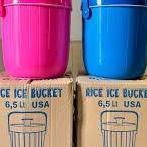 Mini Termos Nasi - Es Batu 6,5 Liter Rice Ice Bucket Usa Untuk Panas Dan Dingin Plastik Wadah