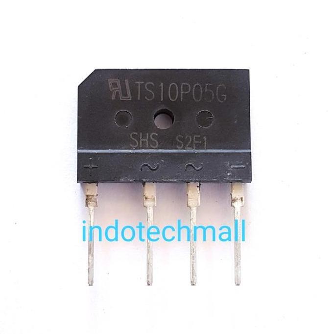 DIODE BRIDGE 10A 600V TS10P05G TAIWAN DIODA KIPROK