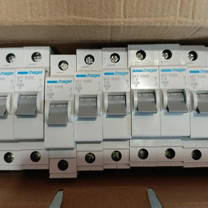 MCB HAGER 1PHASE 6A