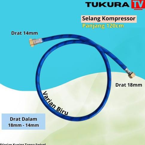 SELANG SPRAYER ELEKTRIK PERTANIAN PANJANG 120CM SELANG SPRAYER KOMPRESSOR DRAT KUNINGAN