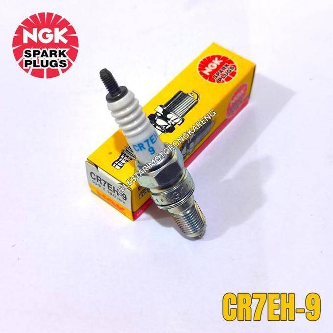 BUSI MOTOR NGK CR7EH-9 ASLI VARIO KARBU LAMA / TECHNO 110 CR7EH CR7EH9