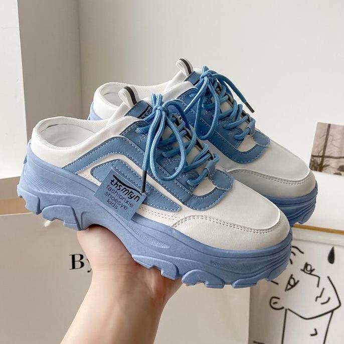 Grayu- Zealo.Shoes 209 Sepatu Nita Sneakers Karet Shoes Casual Slip On Sport Cewek Olahraga Kasual