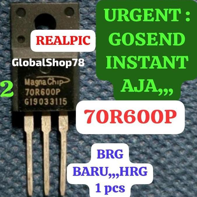 IC TR MOSFET MMD70R600P MMF70R600 70R600P DIP ORIGINAL 1PCS