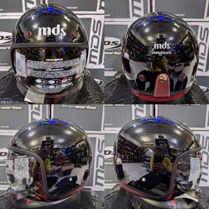 Metz- Helm Mds Magnum|| Retro || Classic Motorcycle Mds Magnum