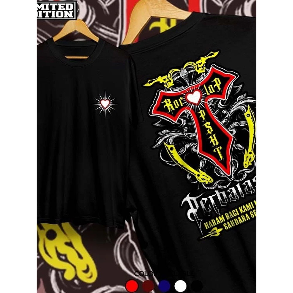 Baju PSHT Kaos Distro pria wanita Streetwear Premium FASHION OK ID