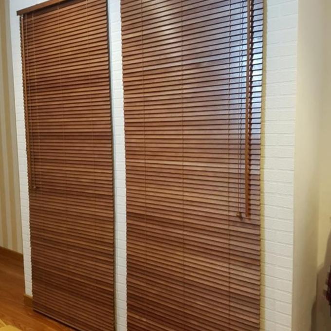 SHARPPOINT WOODEN BLIND 25MM KREY KAYU HORIZONTAL PREMIUM TIRAI JENDELA MINIMALIS ELEGAN KREY KAYU H