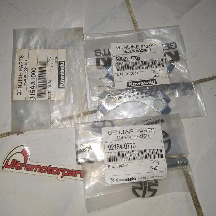92022-1705 92154-0770 315Aa1000 Nut Mur 10Mm Baut Baud 10X36 Dan Besi Plat Washer Lock Gear Gir Bela