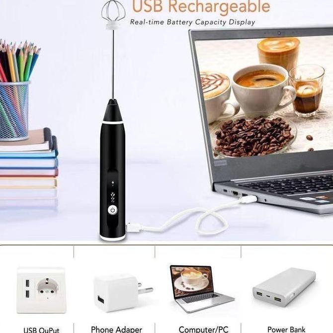 Box- Xfone Whisk Pembuih Susu Pengocok Telur Hand Mixer Mixer Kopi Hand Mixer Mini 2 In 1 Pengocok T