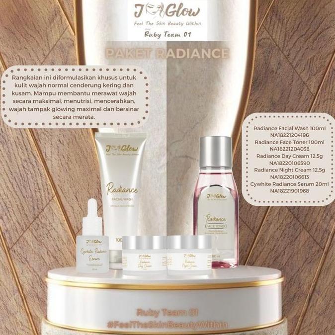 Jglow Skincare Paket Radiance - PAKETAN JGLOW RADIANCE