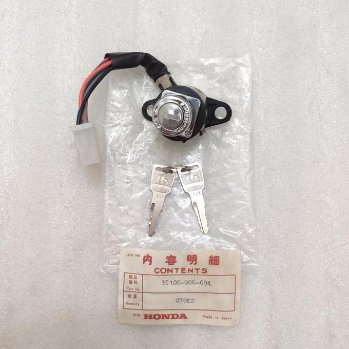 HARGA DISC - kunci kontak honda C70 C90 nos japan