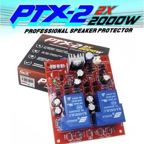 SC KIT PROTEKTOR SPEAKER PTX-2 2X 2000W SPEAKER PROTECTOR STEREO 2CHANNEL