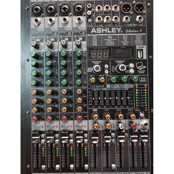 Promo MIXER AUDIO ASHLEY SELECTION4 SELECTION 4 Diskon