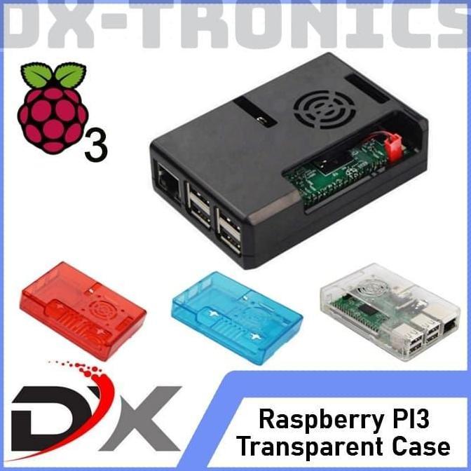 Tron- Clear Case Raspberry Pi 3 Model B Pi3
