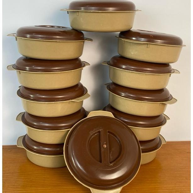 (12 Pcs ) Basi Tutup Sayur Titanium 900 Ml