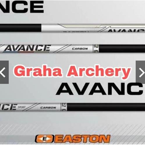 ARROW EASTON AVANCE CARBON 4MM - 12 pcs