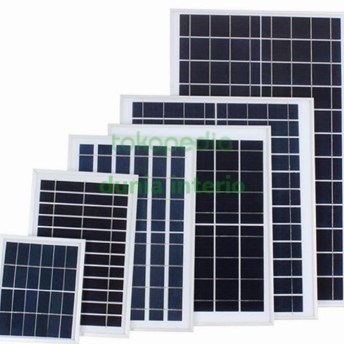 Panel Solar Surya Papan Solar Cell Kapasitas 20Wp,25Wp,30Wp ,35Wp,40Wp,Efisien Untuk Energi Terbaruk