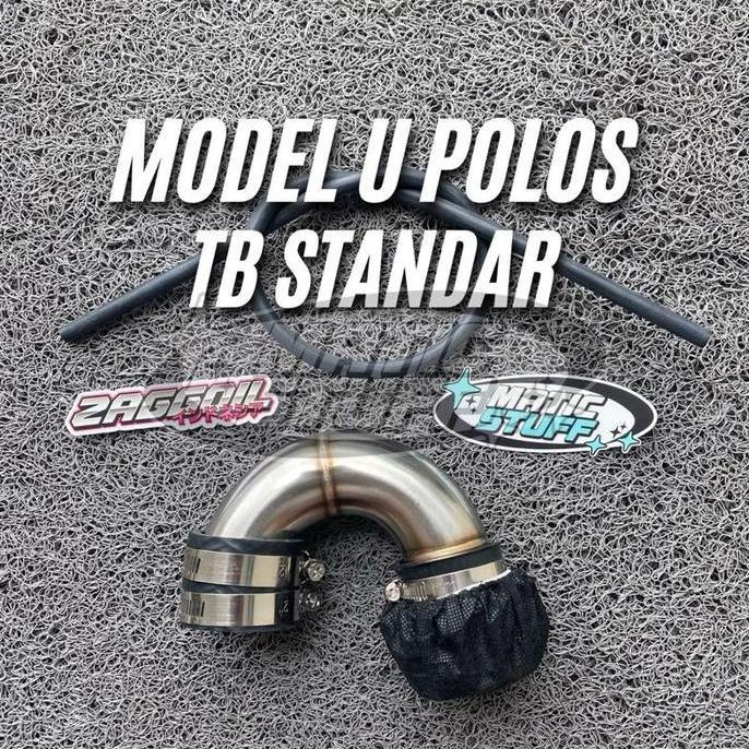 Quint- Velocity Filter Jamur Model U Free Selang Ha [Open Filter Udara] (Aerox Old/New, Nmax New)