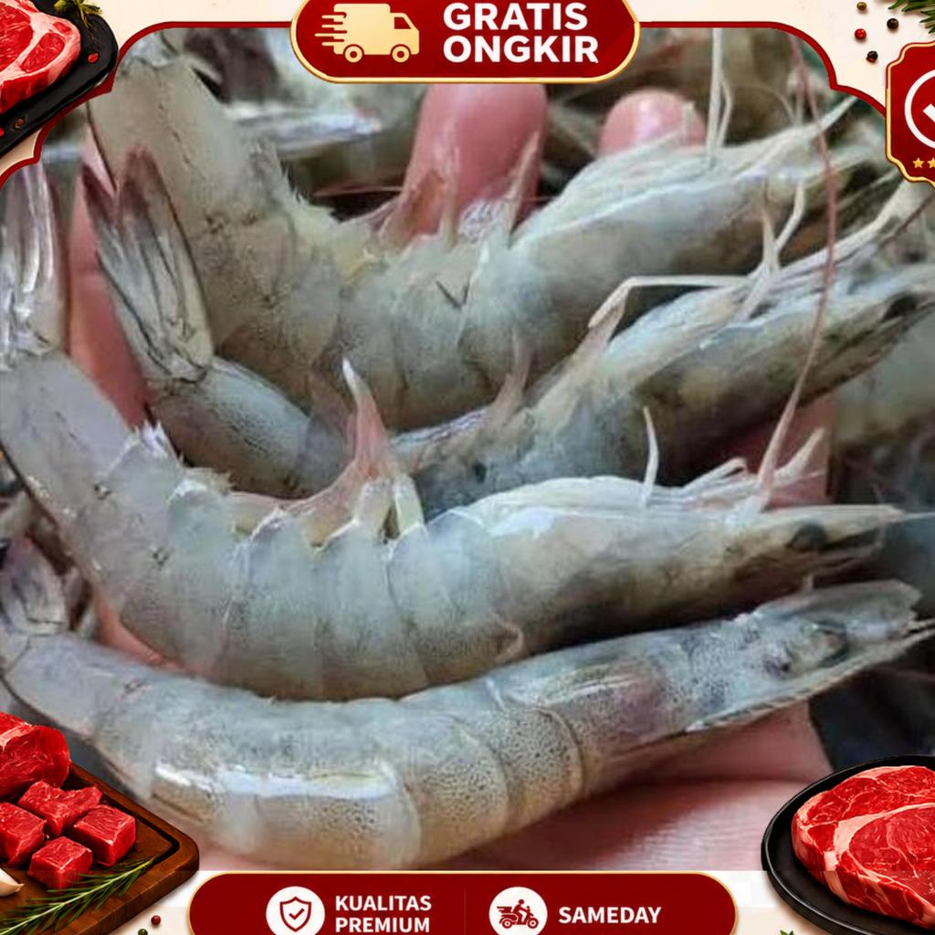 Udang Vaname Super Jumbo Segar 1Kg