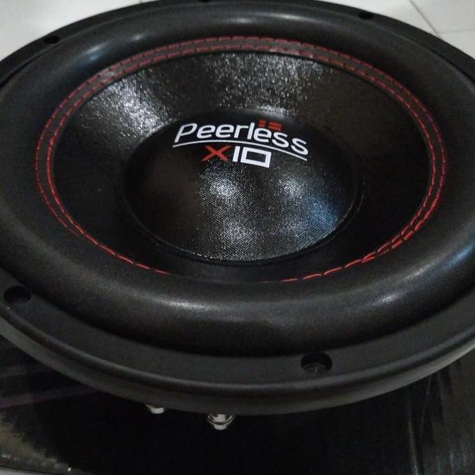 Promo subwoofer peerless x10 super magnet 4 ohm Diskon