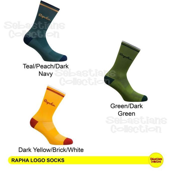 Promo Rapha Logo Socks - Rapha Socks Original - Kaos Kaki Rapha Original Diskon