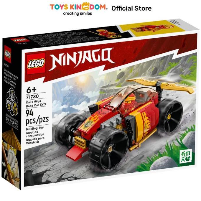 Toys Kingdom LEGO Ninjago Kai Ninja Race Car Evo 71780 Ninja Race Car Bricks Kendaraan Anak