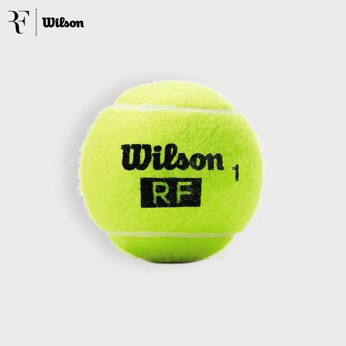 Standardede - [Buy 1 Get 3 Cans] Wilson Rf Roger Federer Legacy Tennis Ball Bola Tenis 4-Ball Metal 