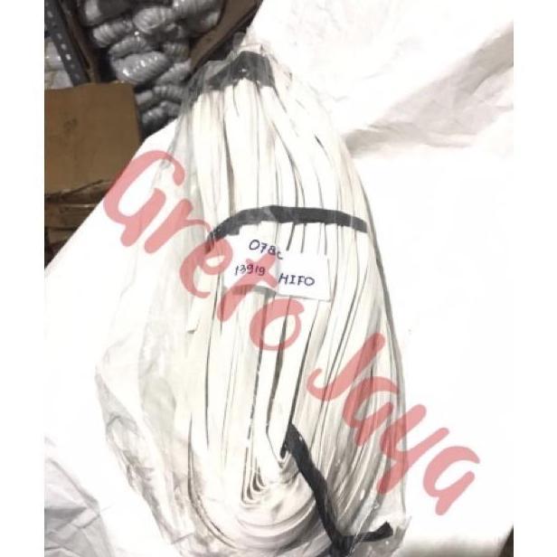 ( 078 C ) Karet Kaca Type 078c Kecil Putih Aluminium Lis Sekoneng Alumunium Alminium