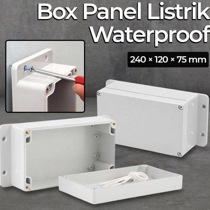 Box Panel Listrik Duradus Junction Box Waterproof 240x120x75mm