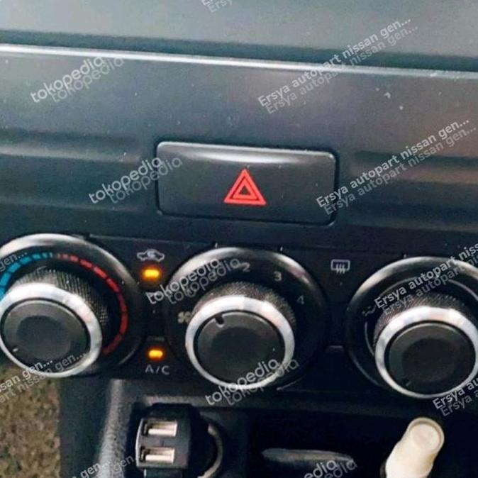 KNOB AC VARIASI ELEGAN XTRAIL T31 BAHAN ALLOY PVC TERBATAS