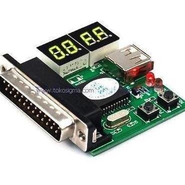 DB25 M USB 4-Digit PC Analyzer Diagnostic Card Motherboard