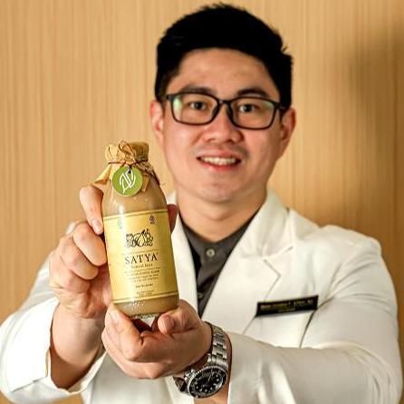 SATYA Natural Juice (PAKET 3 Botol) Jus Bawang Putih Tunggal BPOM TR