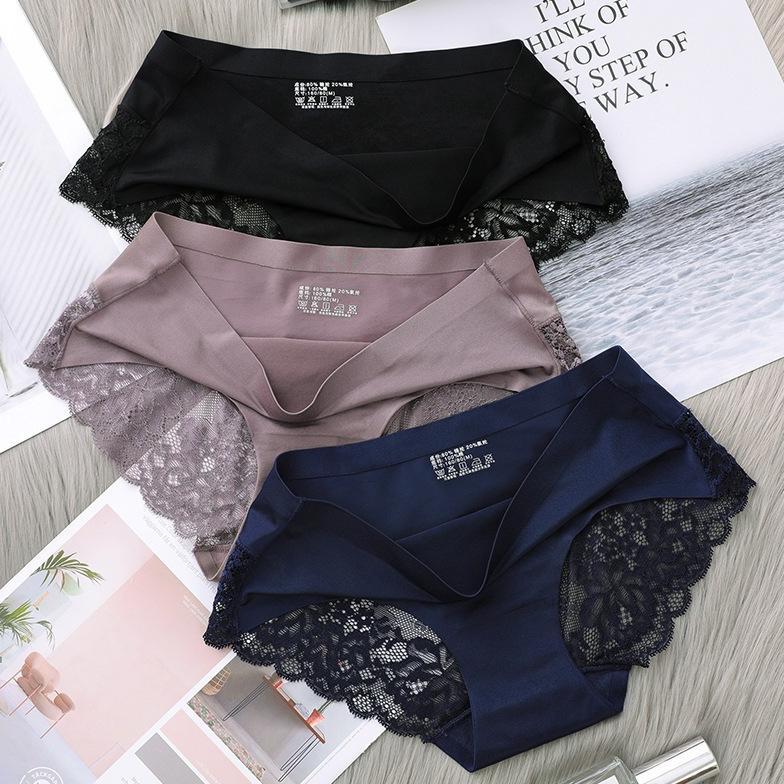 KUALITAS SUPER VOS-CD043 CELANA DALAM WANITA MOTIF JARING  SEAMLESS SEXY CELANA DALAM MODEL KEKINIAN