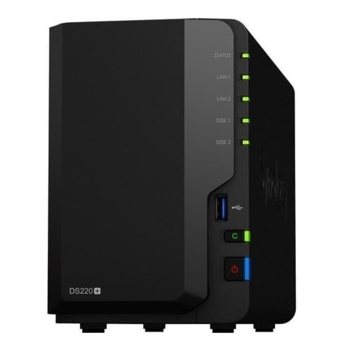 Mysave- Synology Ds220+ Diskstation 2-Bay Nas Server Storage Cloud Ds 220+