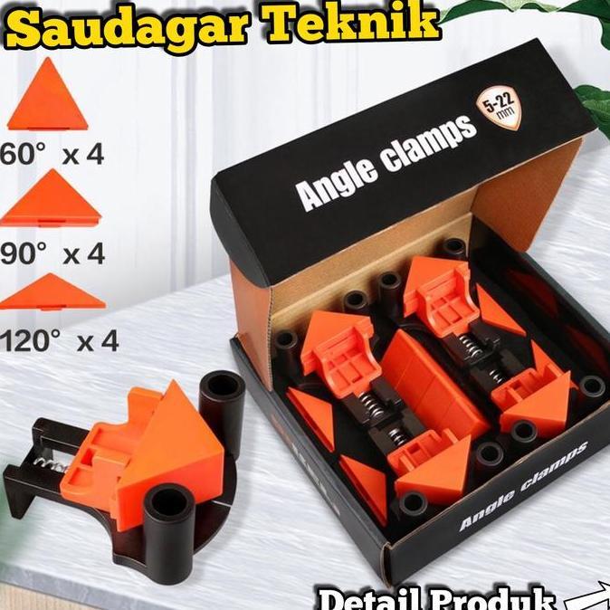 Klem Sudut Siku Corner Clamp Angle Clamp Mate Clamp