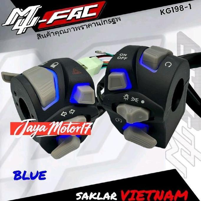 Saklar Set Kiri-Kanan Saklar Vietnam Saklar Led Lampu Variasi Pnp Nmax Old / Lama / Vario Universal 