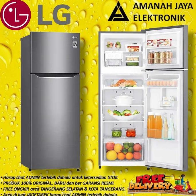 Goodseller- GN-G222SLCB | LG Kulkas 2 Pintu | GNG222SLCB | GNG222 | Inverter 2021